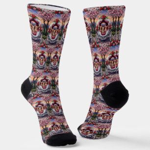 Chaussette Chien Chihuahua pour la Saint-Valentin