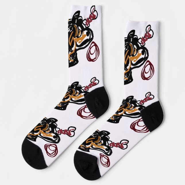 Chaussette Chien de berger du Caucase art  (Gauche)