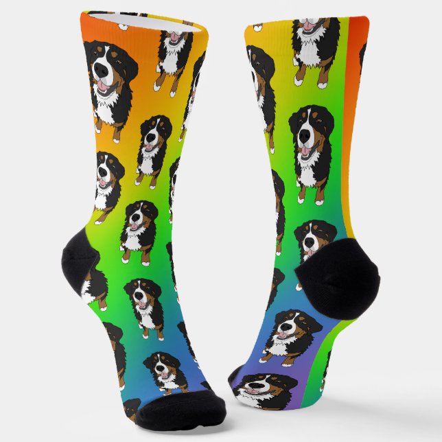 Chaussette Chien de montagne bernois (Angulaire)