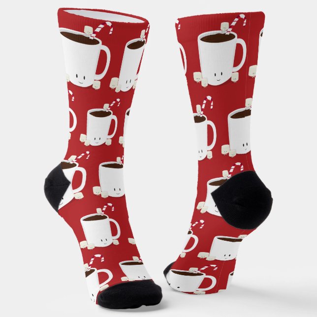 Chaussette Chocolat chaud de Noël (Angulaire)
