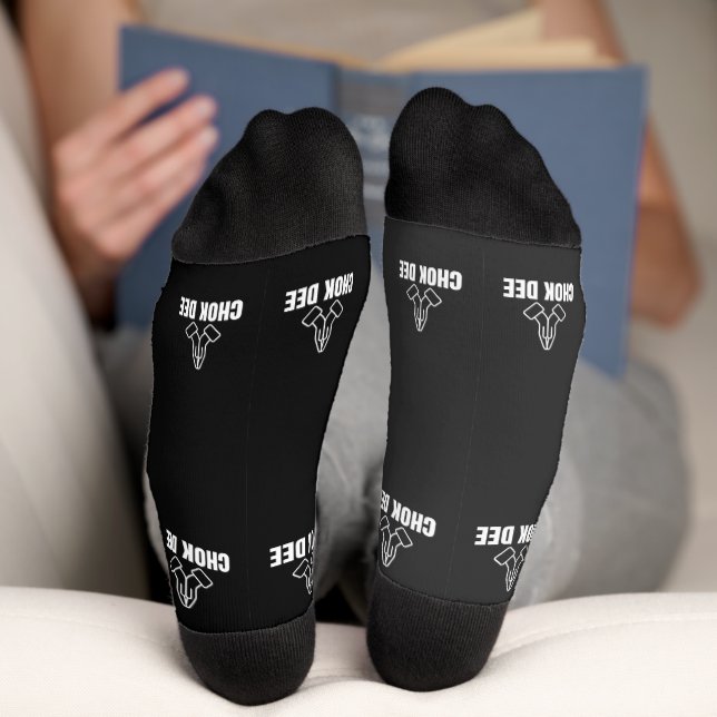 Chaussette Chok Dee, Bonne Chance Muay Thai Thématique Crew C (Fond)