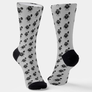 Chaussette Chouette déplaisante de la fête d'Halloween