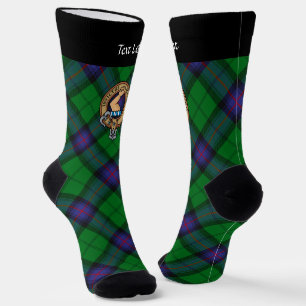 Chaussette Cimier Clan Armstrong sur les Chaussettes Tartan