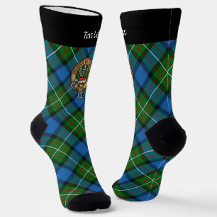 Chaussette Cimier Clan Ferguson sur des Chaussettes Tartan