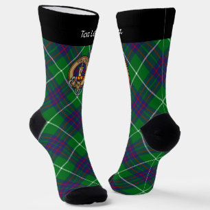 Chaussette Cimier Clan MacIntyre sur les Chaussettes Tartan