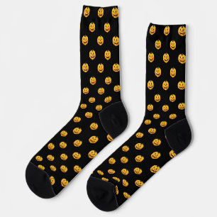 Chaussette Citrouille Jack O Lantern Halloween