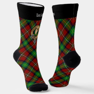 Chaussette Clan Boyd Crest sur Tartan