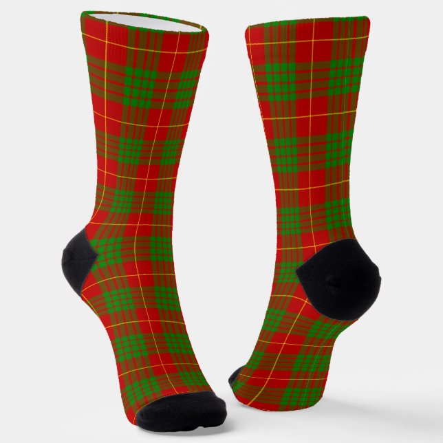 Chaussette Clan Cameron Tartan (Angulaire)