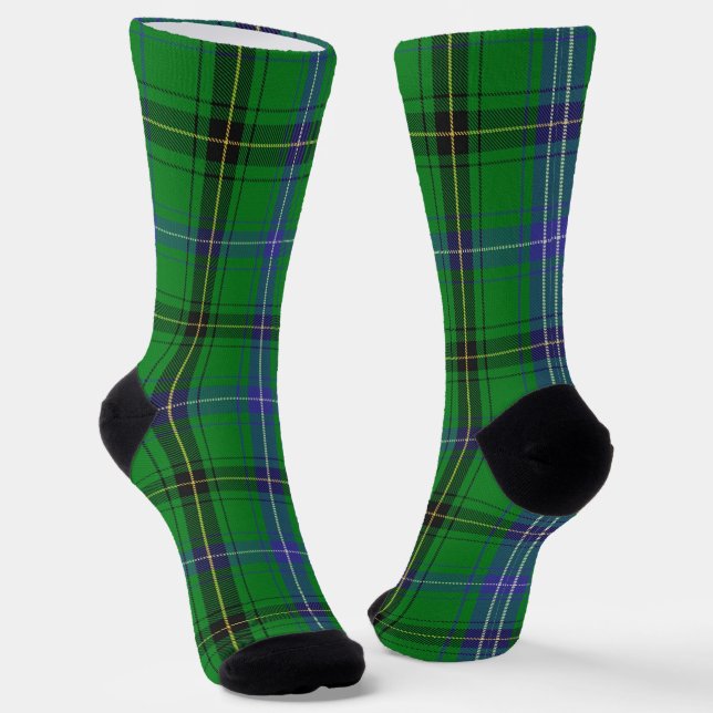 Chaussette Clan Henderson Tartan (Angulaire)