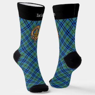 Chaussette Clan Keith Crest sur les Chaussettes Tartan