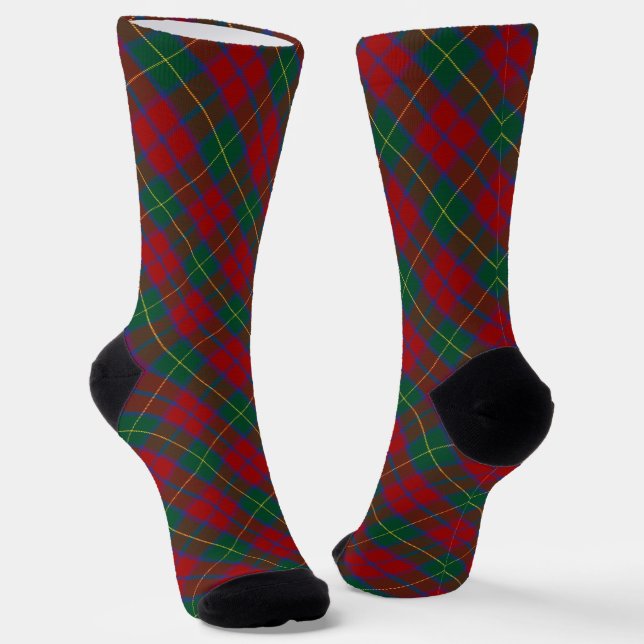 Chaussette Clan MacCarthy Tartan (Angulaire)