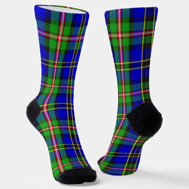 Chaussette Clan MacCuaig Tartan (Angulaire)