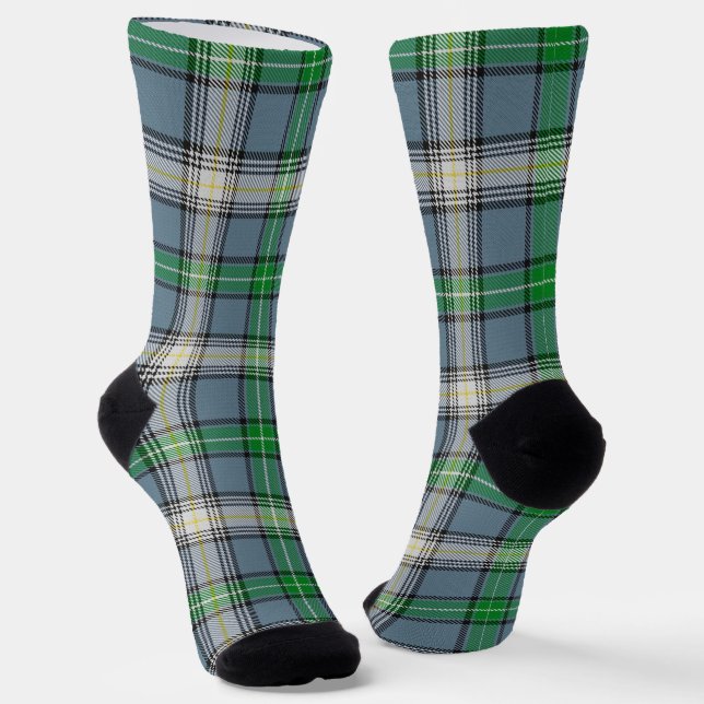 Chaussette Clan MacDowall Tartan Chaussettes (Angulaire)