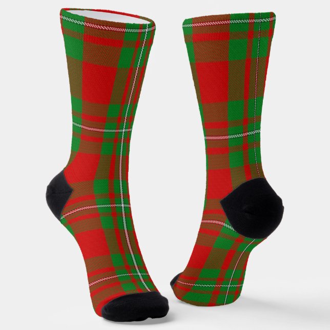 Chaussette Clan MacGregor Chaussettes Tartan (Angulaire)