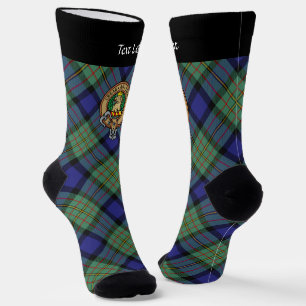 Chaussette Clan MacLaren Crest sur les Chaussettes Tartan