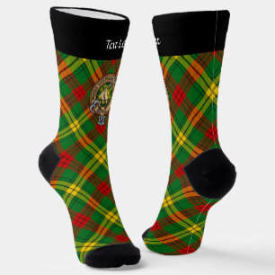 Chaussette Clan MacMillan Crest sur Tartan