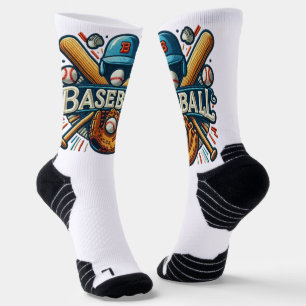 Chaussette Classique Baseball Essentials / Stylish Retro Lege