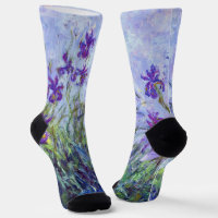 Claude Monet - Lilac Irises / Iris Mauves