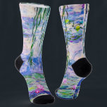 Chaussette Claude Monet - Nymphéas / Nymphéas 1919<br><div class="desc">Nymphéas (W.1852) - Claude Monet,  Huile sur toile,  1916-1919</div>