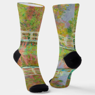 Chaussette Claude Monet - Pont Japonais, Giverny