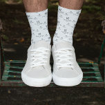 Chaussette Clean Business logo motif Entreprise Hommes Femmes<br><div class="desc">Chaussettes Logo personnalisables au design motif moderne. Répétez votre logo principal dans les trois téléchargements ou le logo principal dans la première et d'autres versions dans les deuxième et troisième.</div>