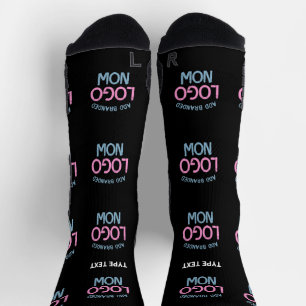 CHAUSSETTE CLIENT SIMPLE CONTEMPORAIN PROPRE NOIR MODE