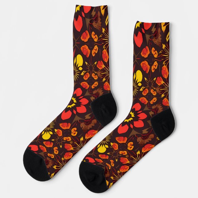 Chaussette Close-Up Portrait of a Sweet-Faced Dog (Gauche)