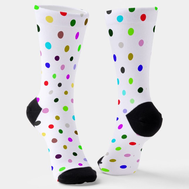 Chaussette Clown pois d'Halloween (Angulaire)