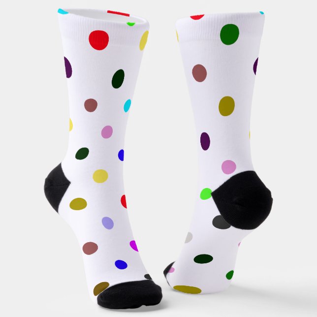Chaussette Clown pois d'Halloween (Angulaire)
