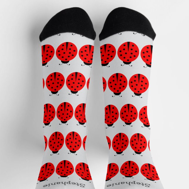Chaussette Coccinelle Design (Haut)