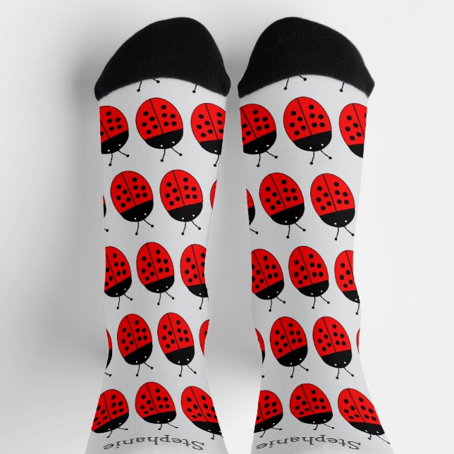 Chaussette Coccinelle Design (Haut)