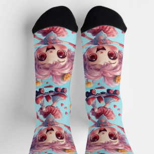 Chaussette cœur
