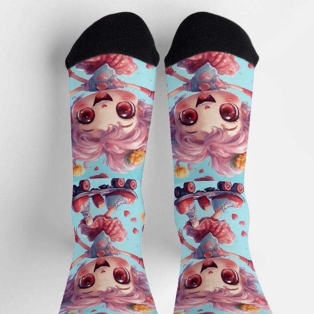Chaussette cœur (Haut)