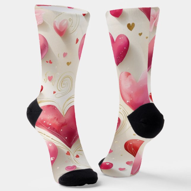 Chaussette Coeurs comme les nôtres (Angulaire)