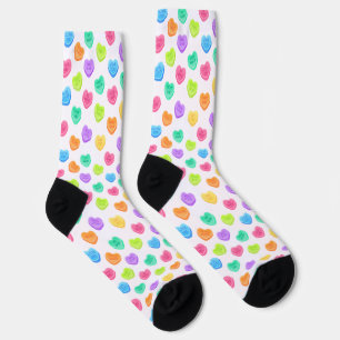 Chaussette Coeurs de conversation Valentines Jour Motif