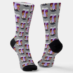Chaussette Coincé Dans Le Crayon