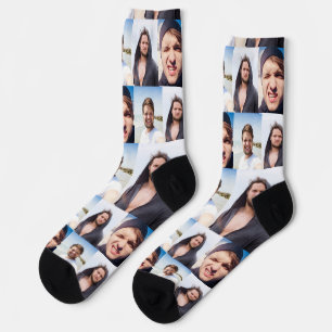 Chaussette Collage de photos Mettez votre visage dessus
