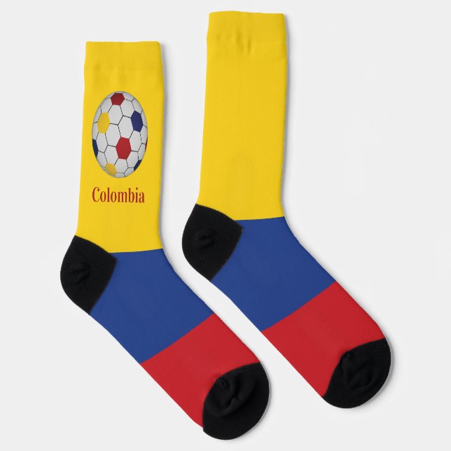 Chaussette Colombia Soccer Poster (Droite)
