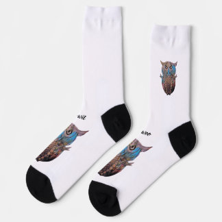 Chaussette Colourful Quirky Owl Socks