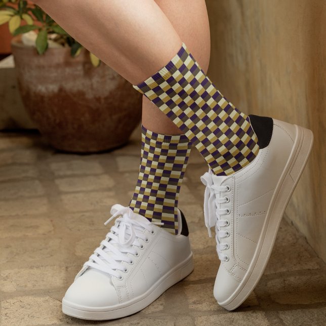 Chaussette Combinaison de couleur brun doré (Créateur téléchargé)