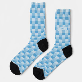 Chaussette Combinaison de couleurs Ange Bleu