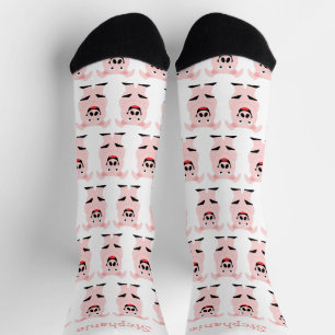 Chaussette Conception Chaussettes Cochon