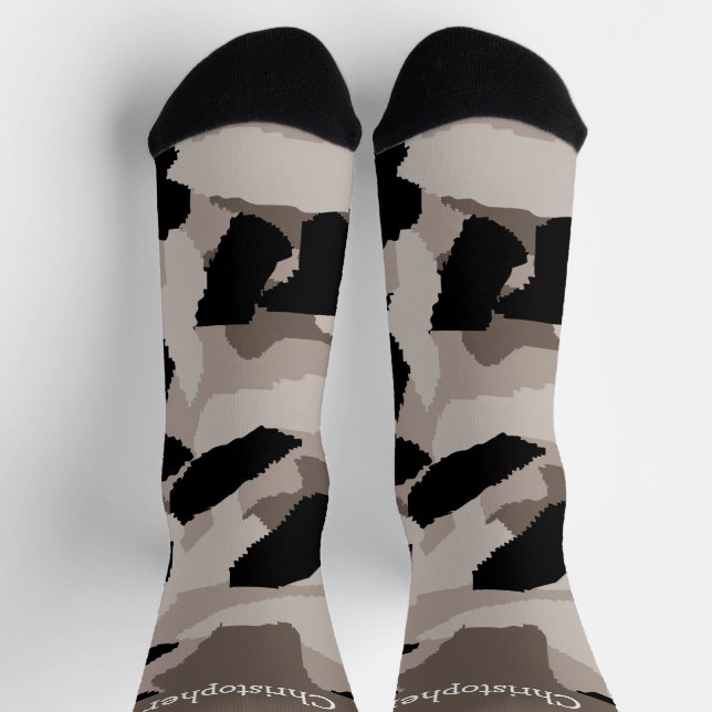 Chaussette Conception de camouflage de chaussettes (Haut)