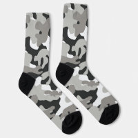 Conception de camouflage noir, blanc, gris