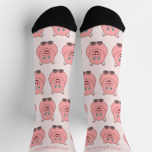 Chaussette Conception de cochon de chaussettes