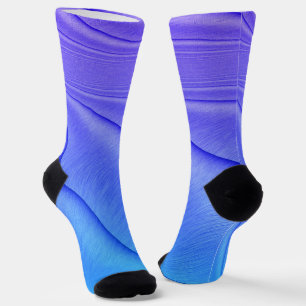 Chaussette Conception de Contour de Lavande Brossée à Violett
