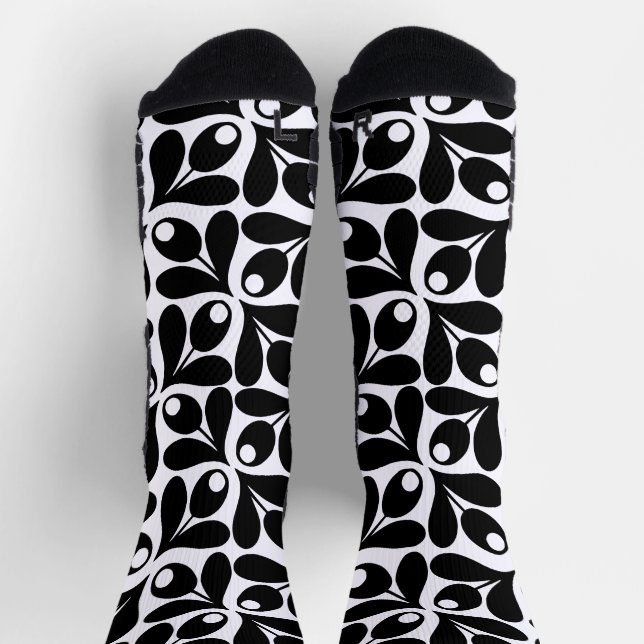 Chaussette Conception de motif floral (Haut)