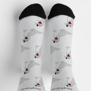 Chaussette Conception de scellés de chaussettes