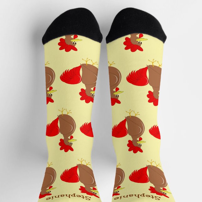 Chaussette Conception du coq Chaussettes (Haut)