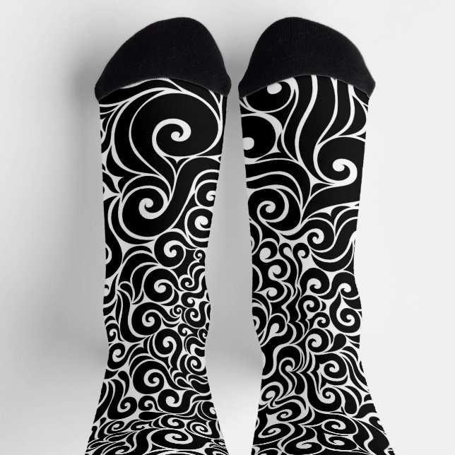Chaussette Conception tourbillonnant (Haut)